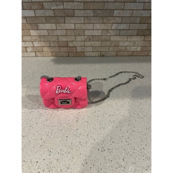 Miniso x BARBIE Pink QUILT MINI Bag - Picture 1 of 4